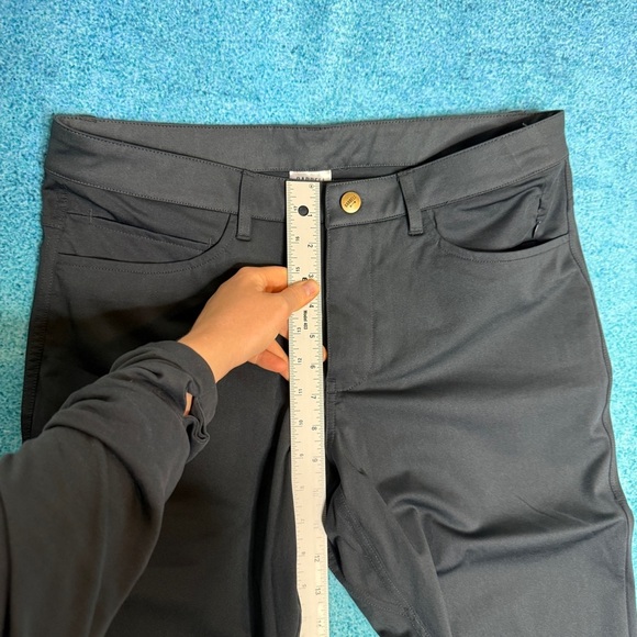 Barbell Performance Chino Pants Grey Golf Office Sz 30 Fits 32 x 30.5 Stretch - Picture 5 of 14